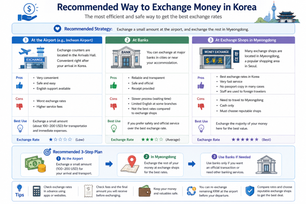 Exchange Money in Korea