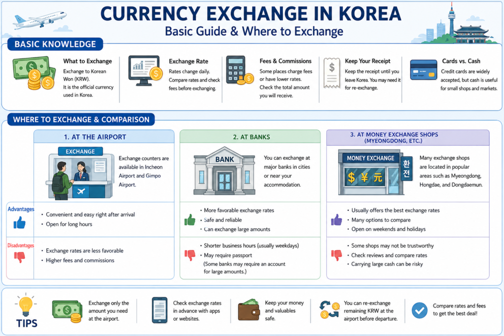 Exchange Money in Korea