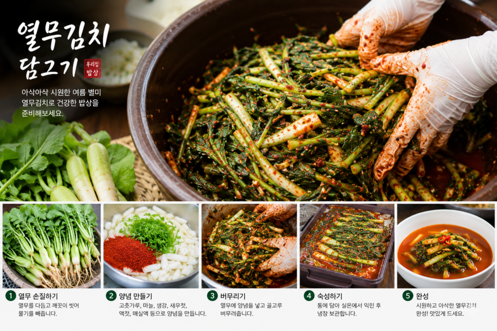 열무김치